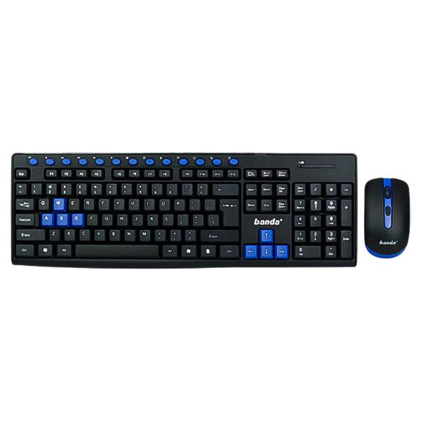 کیبورد و ماوس بی سیم باندا مدل W400