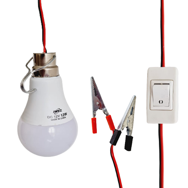 لامپ سر باطری خور JWDZ 12W