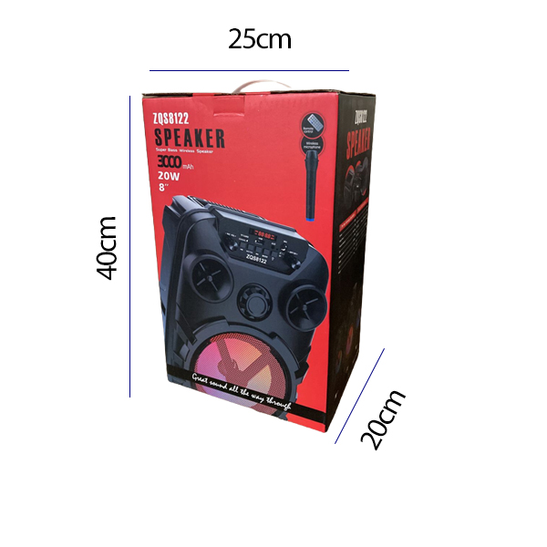 اسپیکر پرتابل ZQS 8122