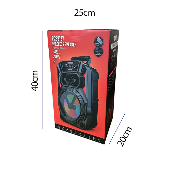 اسپیکر پرتابل ZQS 8127