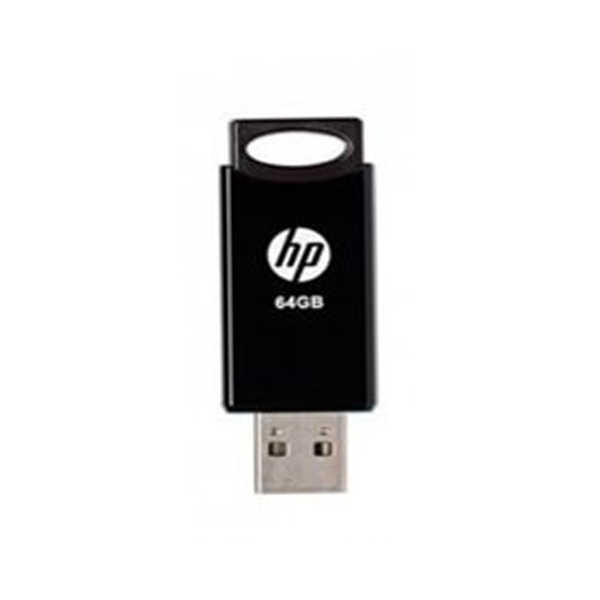 فلش مموری 64GB اچ پی USB2.0 مدلv212W مشکی