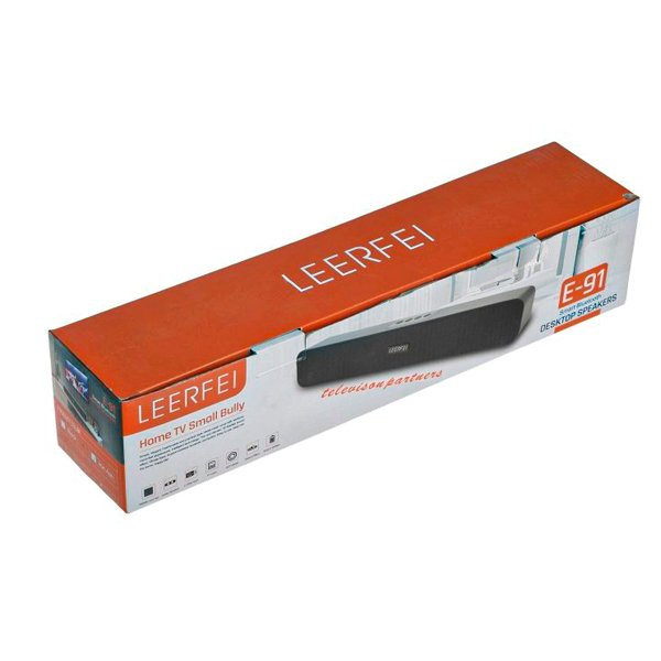 اسپیکر بلوتوث لیرفی مدل E-91 ساندبار