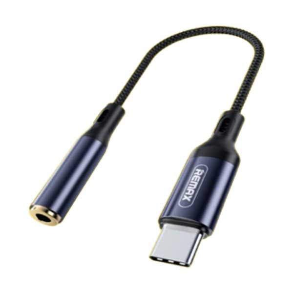 مبدل مادگی AUX به TYPE-C ریمکس مدل RL-LA13a