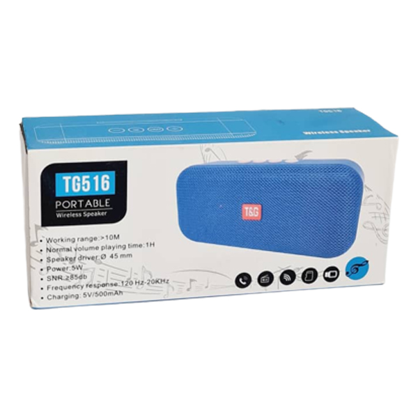 اسپیکر بلوتوثی تی اند جی مدل TG516