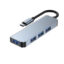 هاب 4 پورت USB3.0 / TYPE C پی نت مدل T-3606