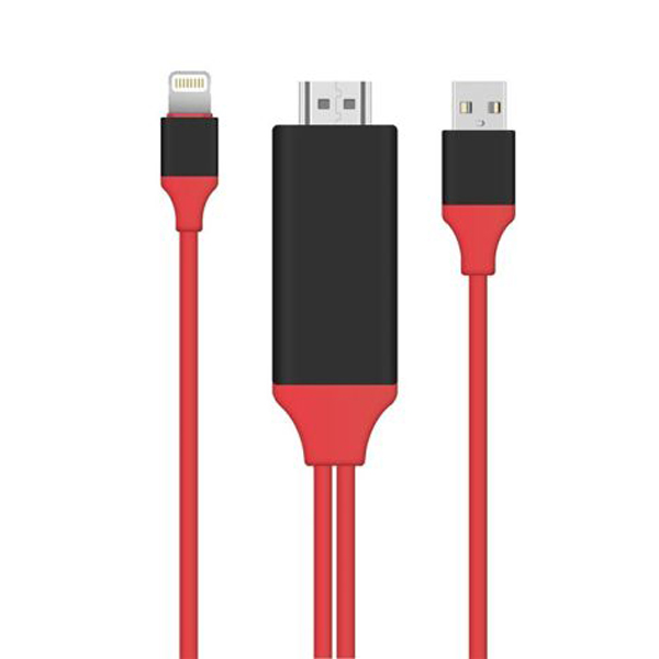 کابل تبدیل لایتنینگ به HDMI HDTV طول 2 متر