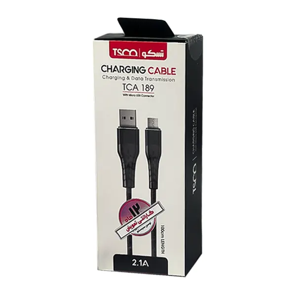 کابل USB به میکرو تسکو مدل TC A 189طول 1متر