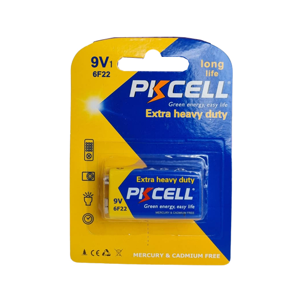 باتری کتابی پی کی سل مدل 6F22 9V