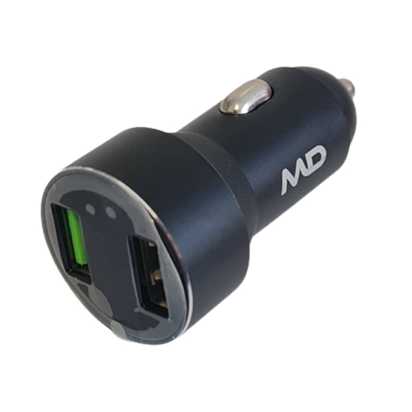 شارژر فندکی MD مدل M-50 FAST 2P 3.1 A