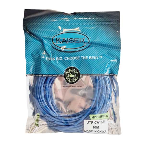 کابل شبکه کایزر CAT5 طول 10 متر