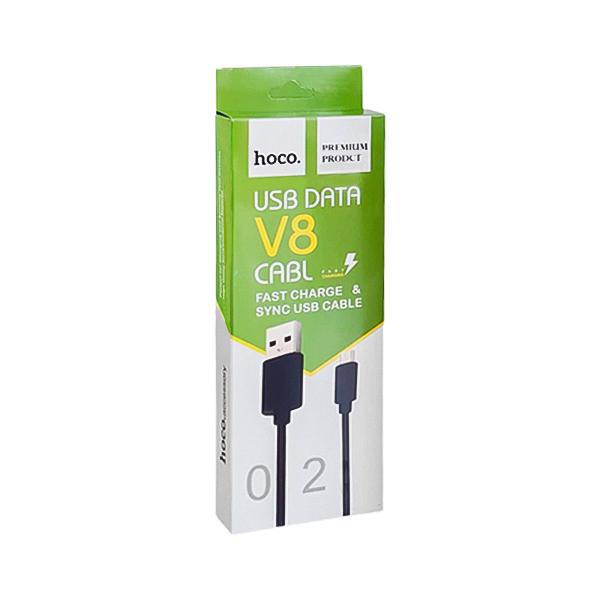 کابل USB به MicroUSB مدل V8- 02 طول 1 متر