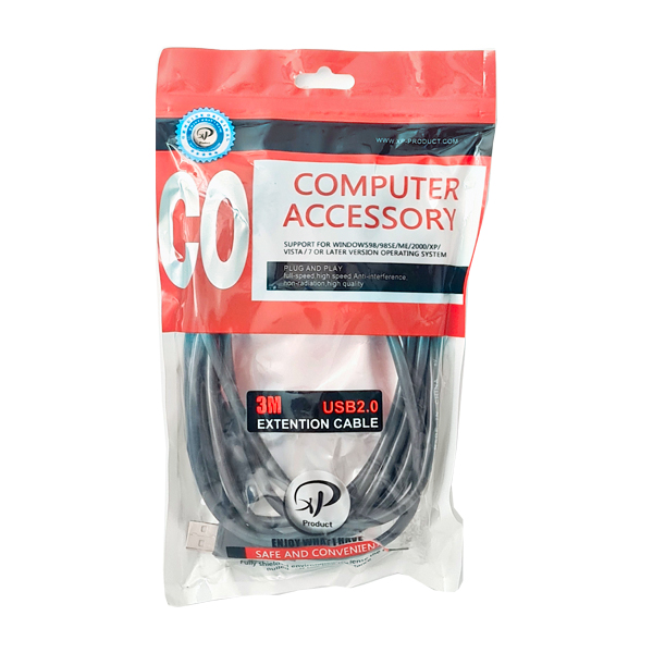 کابل افزایش طول USB ایکس پی طول 3 متر