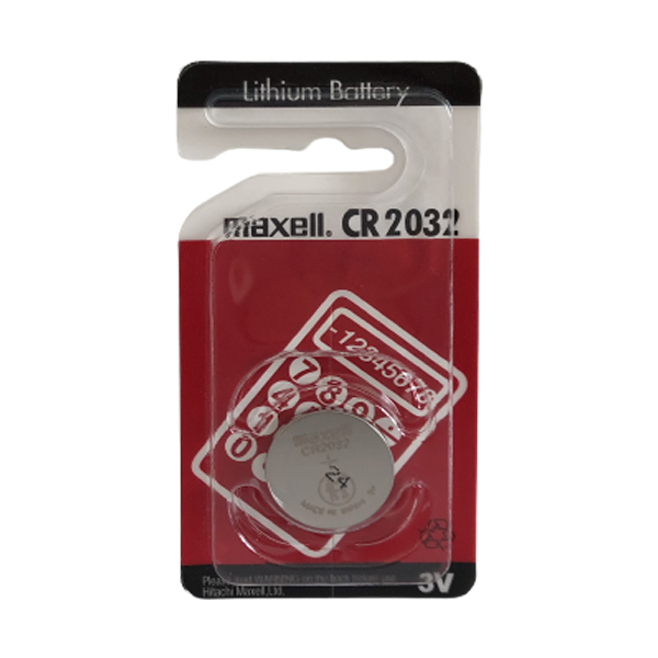 خرید،قیمت و مشخصات باتری سکه ای تکی مکسل مدل CR2032 بهیران