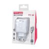 شارژر دیواری تسکو مدل TTC 64 QC3 18W به همراه کابل Type-C