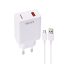 شارژر دیواری تسکو مدل TTC 64 QC3 18W به همراه کابل Type-C