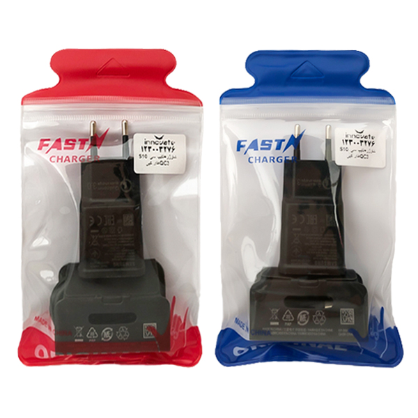 شارژر دیواری S10 به همراه کابل Type-C QC3 های کپی