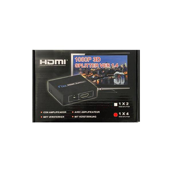 اسپلیتر 4 پورت HDMI آداپتوردار