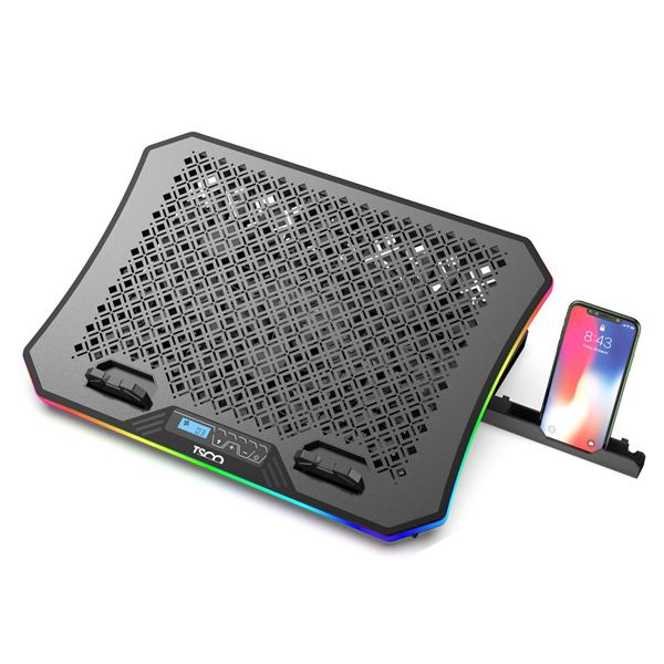 پایه خنک کننده لپ تاپ گیمینگ تسکو مدل GCLP 3150 RGB تنظیم ارتفاع