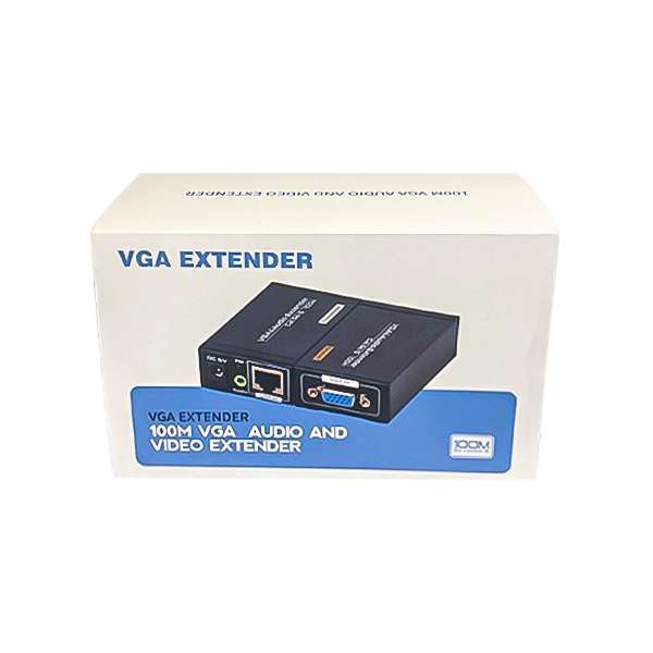 تبدیل اکستندر VGA 100M با کابل شبکه