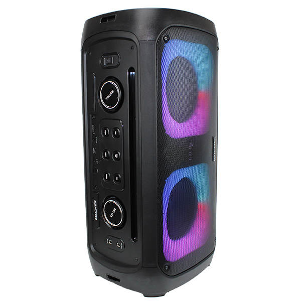 اسپیکر پارتی باکس مچر مدل MR-1400 2*6 70cm با میکروفون