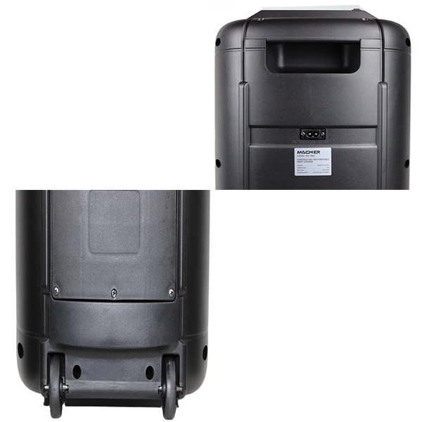 اسپیکر پارتی باکس مچر مدل MR-2300 2*10 90cm با میکروفون