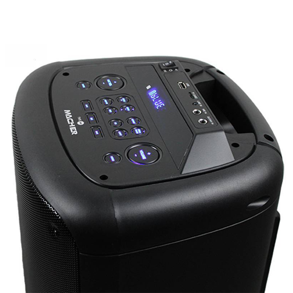 اسپیکر پارتی باکس مچر مدل MR-2300 2*10 90cm با میکروفون