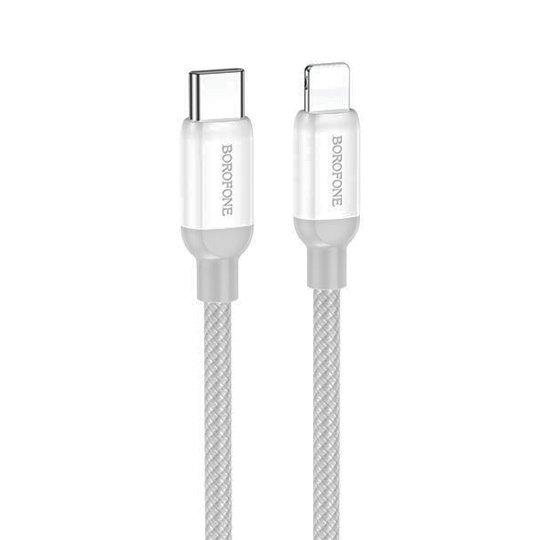 کابل تایپ سی به لایتنینگ بروفون مدل BX68 20W طول 1متر