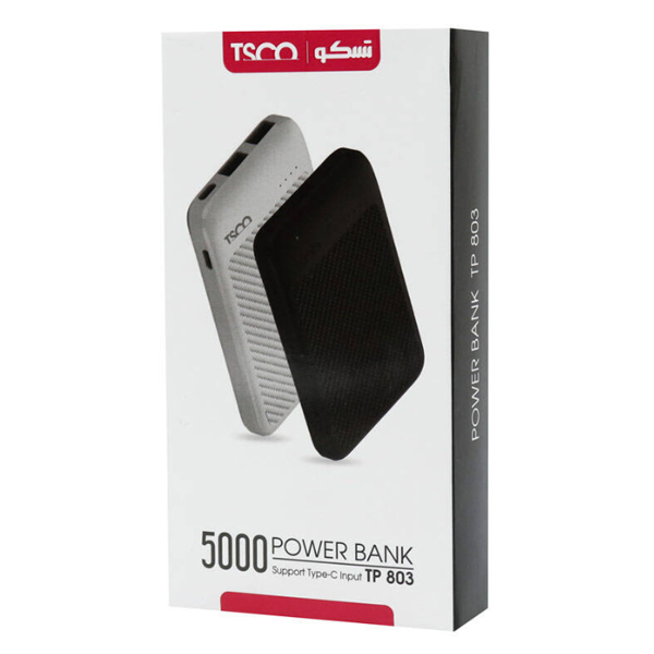 شارژر همراه تسکو مدل TP-803 ظرفیت 5000MAH