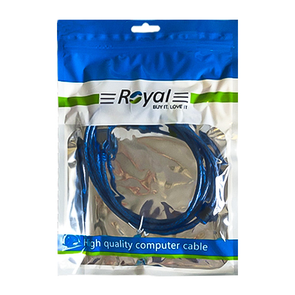 کابل شیلدار USB LINK رویال طول ۱.۵ متر