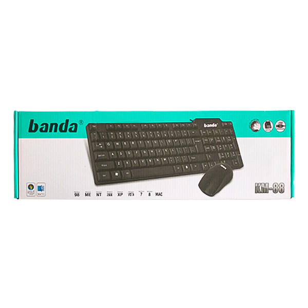 کیبورد و ماوس banda مدل KM-88
