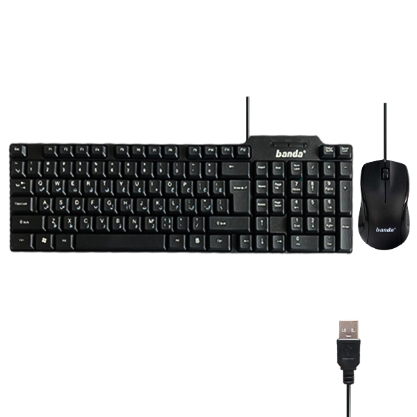 کیبورد و ماوس banda مدل KM-88