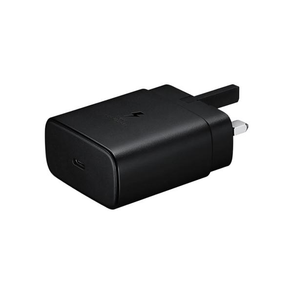 شارژر دیواری سامسونگ PD 3PIN 45W مدل EP-TA845X به همراه کابل Type-c