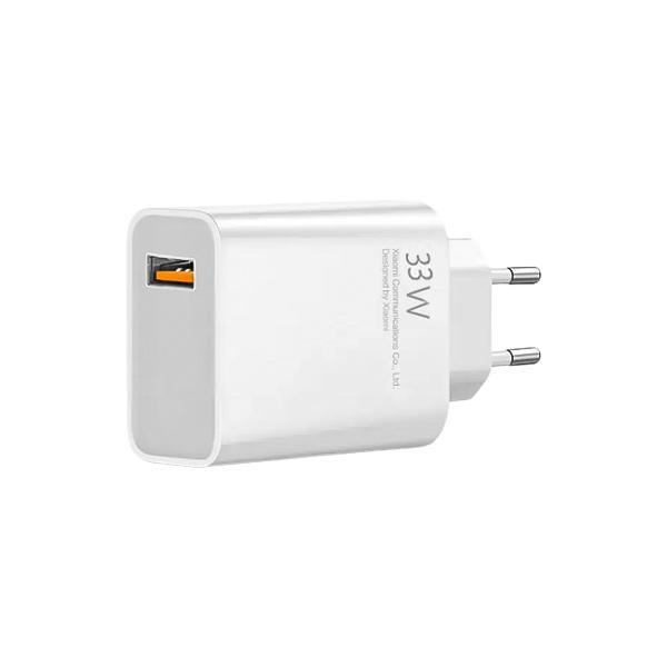 شارژر دیواری شیائومی 33W QC3.0 مدل MDY-11-EX به همراه کابل Type-c