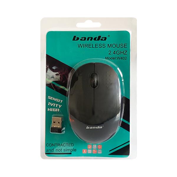 ماوس بی سیم باندا مدل W402