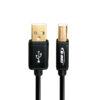 کابل پرینتر USB کانکتور فلزی دی نت طول 3 متر