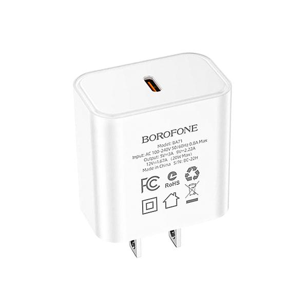 شارژر دیواری PD 20W بروفون مدل BA71