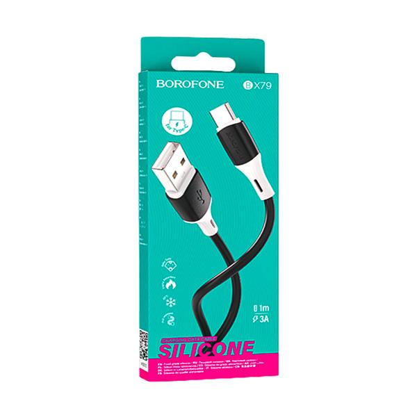 کابل USB به Type-C بروفون مدل BX79 طول 1 متر