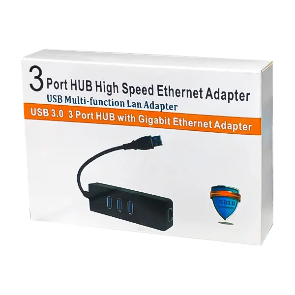 هاب 3 پورت LAN/USB3.0