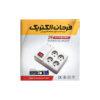 محافظ برق چهار خانه ارت دار فرحان مدل FEPC 444-5 کابل 5 متر