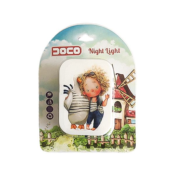 چراغ خواب DOCO طرح مستطیل مدل 070