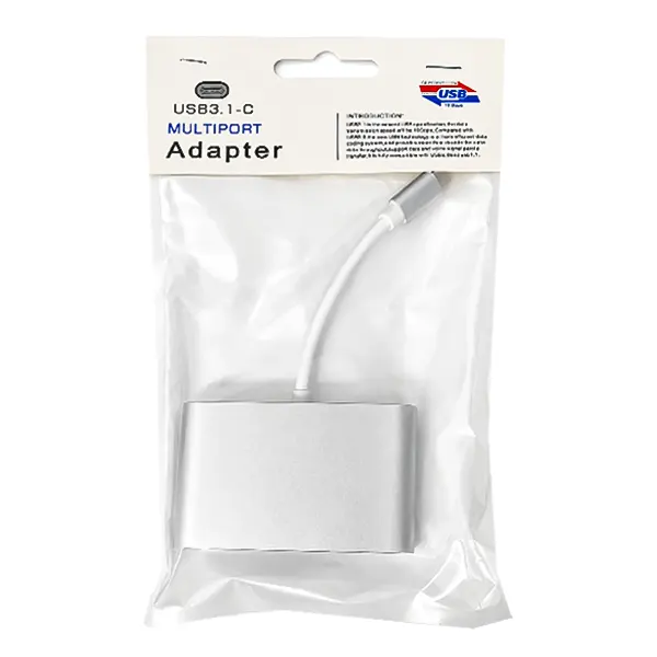 تبدیل تایپ سی به VGA/USB3/Type C