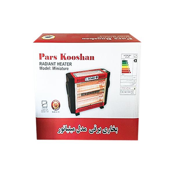 بخاری برقی فن دار پارس کوشان مدل مینیاتور