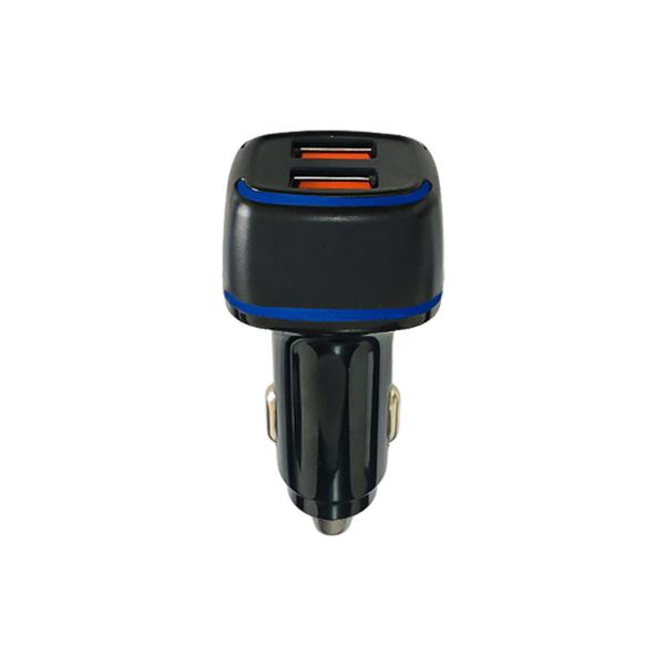 شارژر فندکی 2.4 آمپر دو پورت مدل Q-014