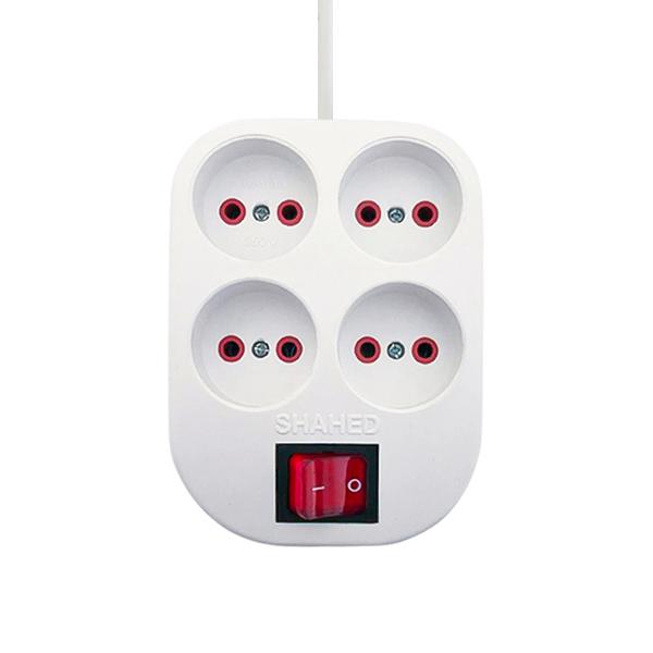 چهار خانه برق سیم بلند شاهد مدل 251