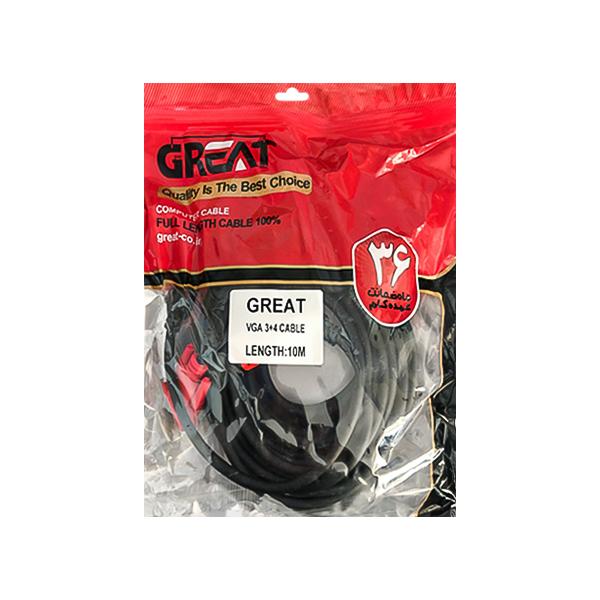 کابل 4+3 VGA گریت طول 10 متر