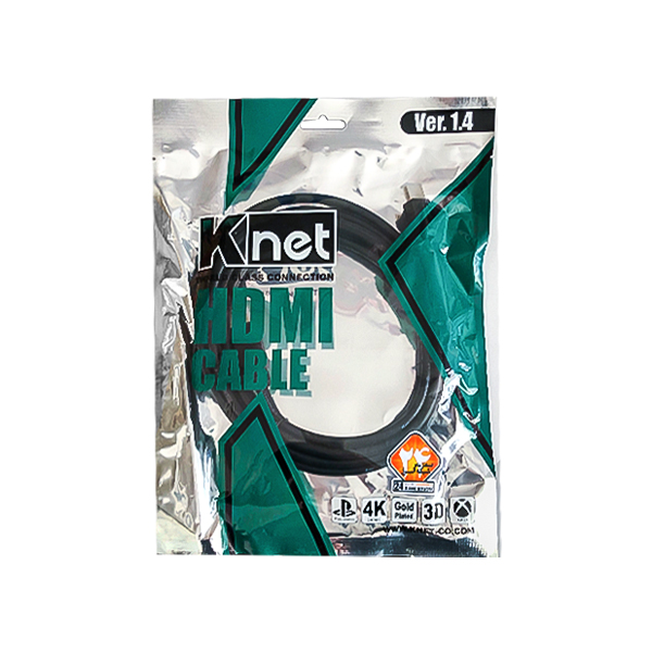 کابل HDMI 4K کی نت مدل K-CH140030 طول 3 متر