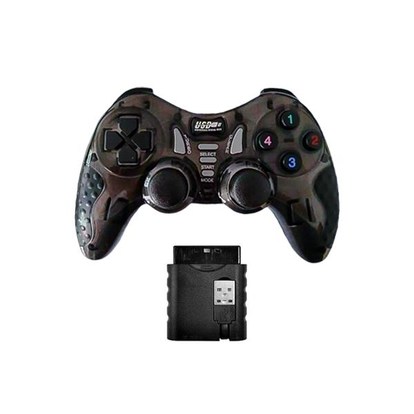 دسته بازی تکی شوک دار بی سیم HJ-041 7IN1