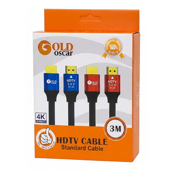 کابل 4K2K V2.0 HDMI گلد اسکار طول 3 متر