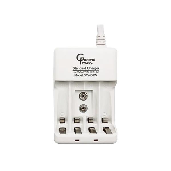 شارژر باتری چهارتایی جنرال پاور مدل GC-406W