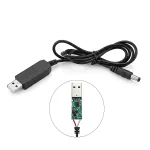 کابل افزاینده ولتاژ USB-5V به DC-12V